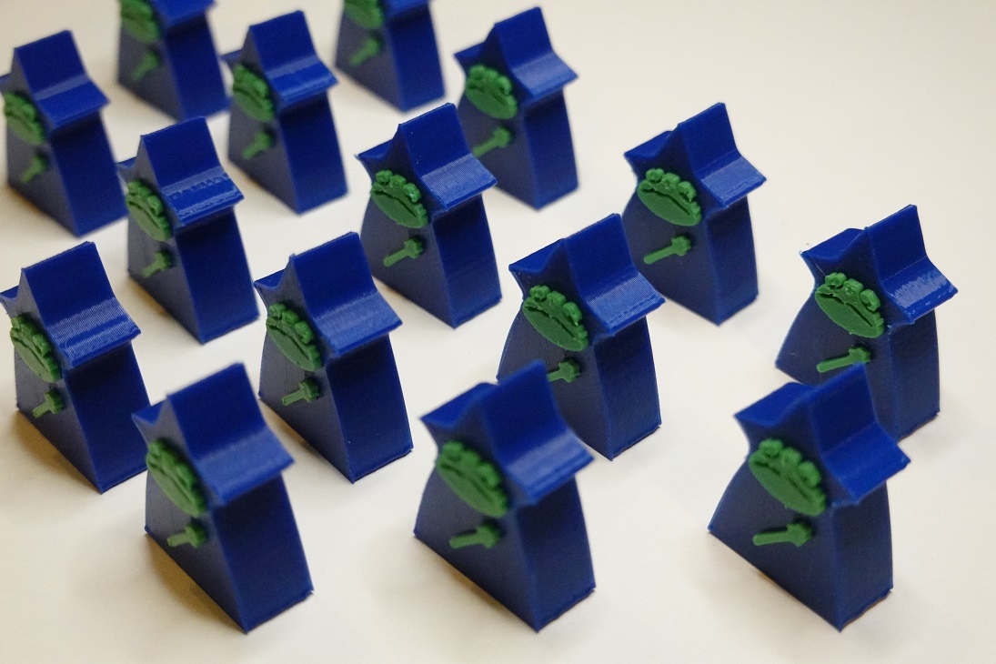 Batch Production: Board Game, 3d printing